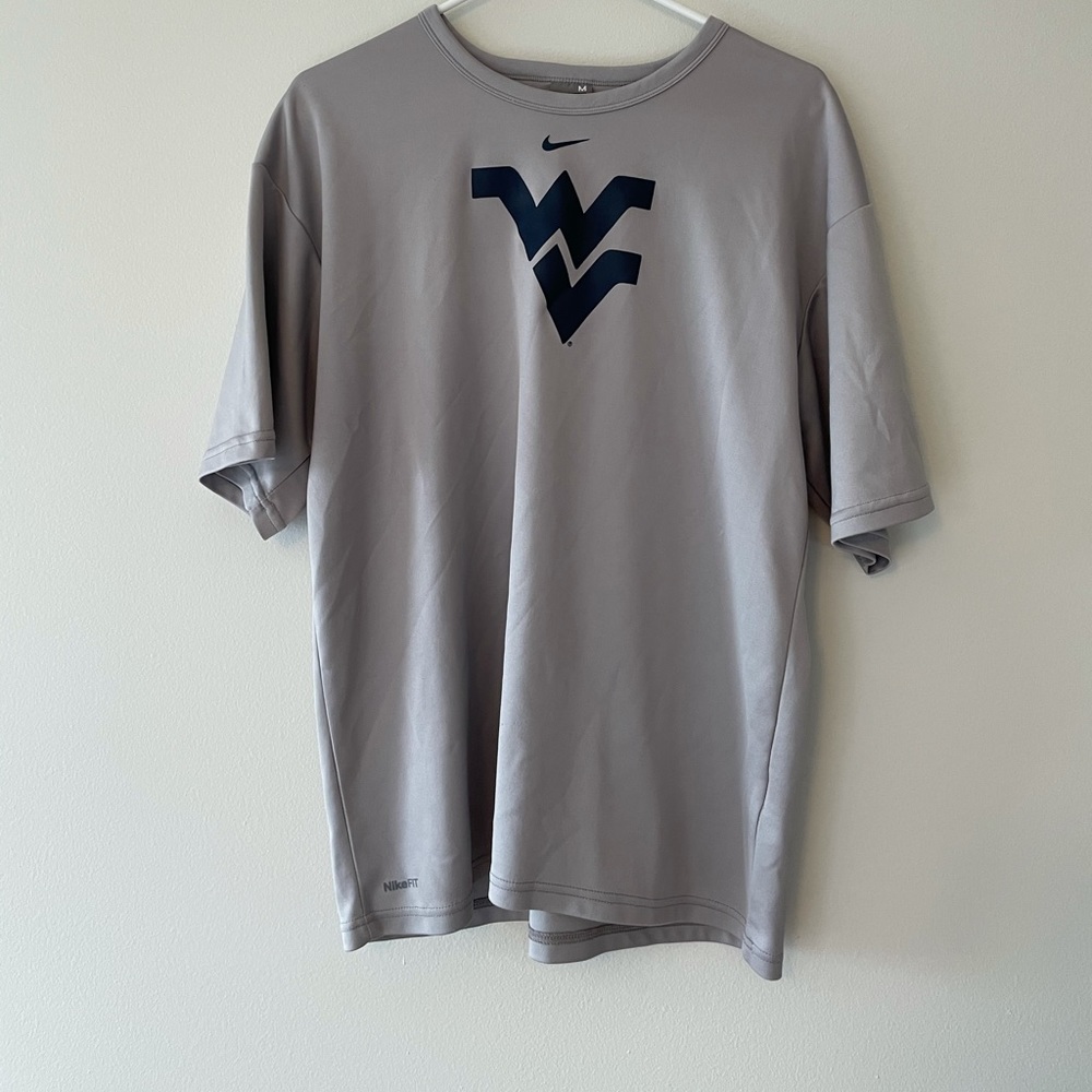 Nike WVU short sleeve athletic shirt